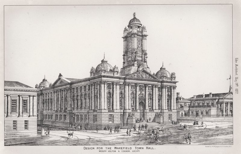 Diseño para el Ayuntamiento de Wakefield de English School