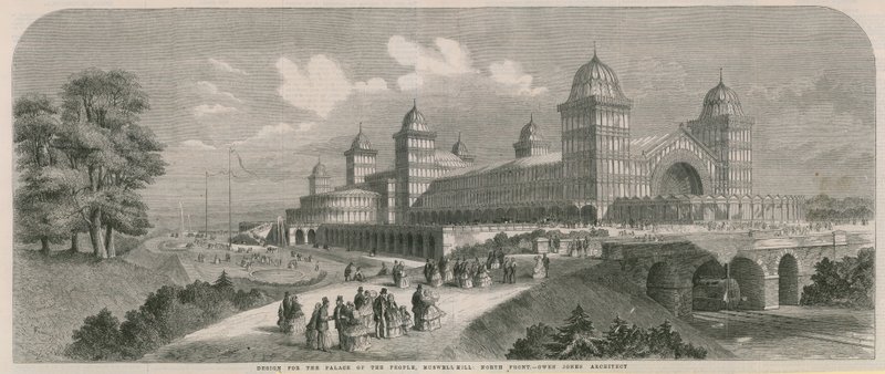 Diseño del Palacio del Pueblo de English School