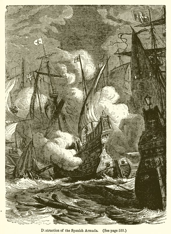 Destrucción de la Armada Española de English School