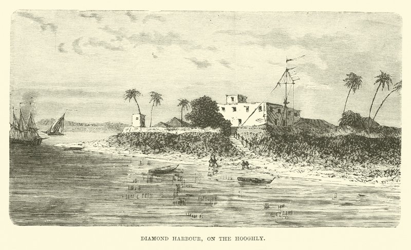Puerto Diamante, en el Hooghly de English School