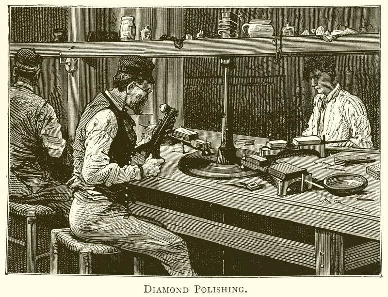 Pulido de diamantes de English School