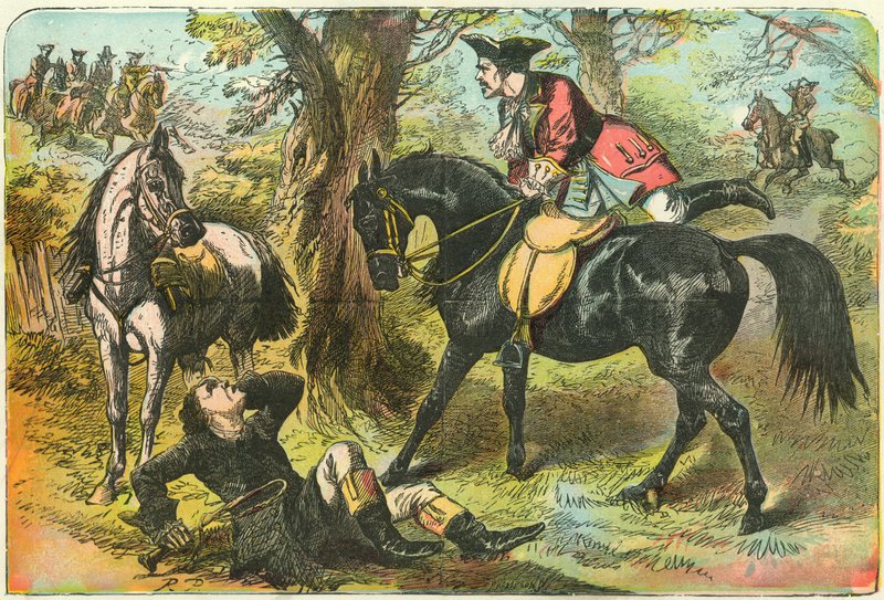 Dick Turpin toma posesión de Black Bess de English School