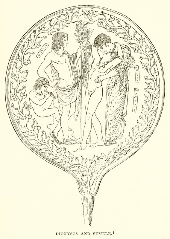 Dioniso y Semele de English School