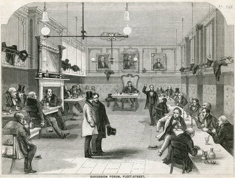 Foro de Discusión, Fleet Street, Londres de English School
