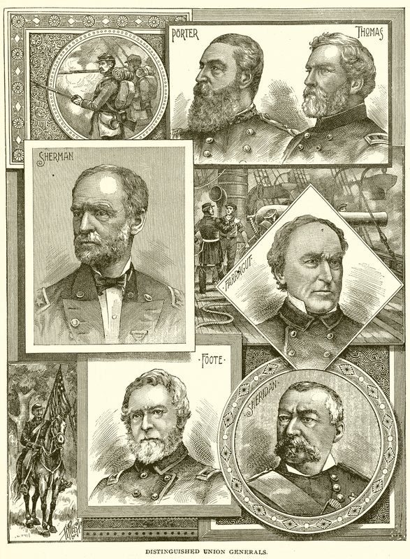 Generales de la Unión distinguidos de English School