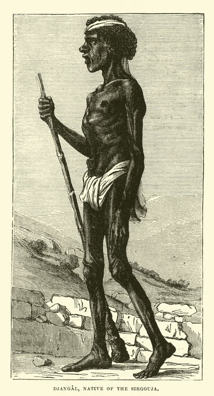 Djangal, nativo de Sirgouja de English School