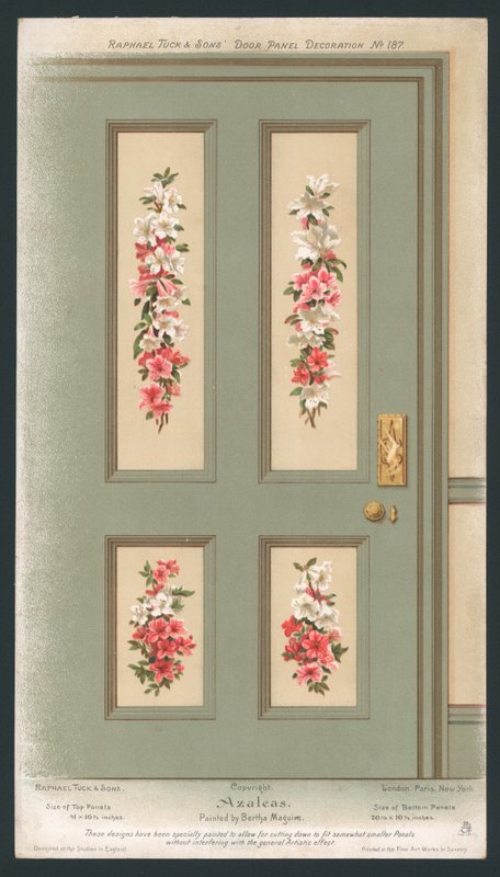 Decoración de Panel de Puerta de English School