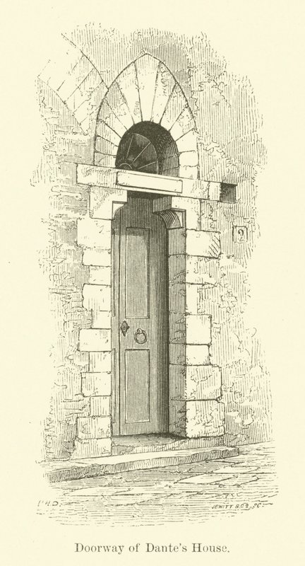 Entrada de la casa de Dante de English School