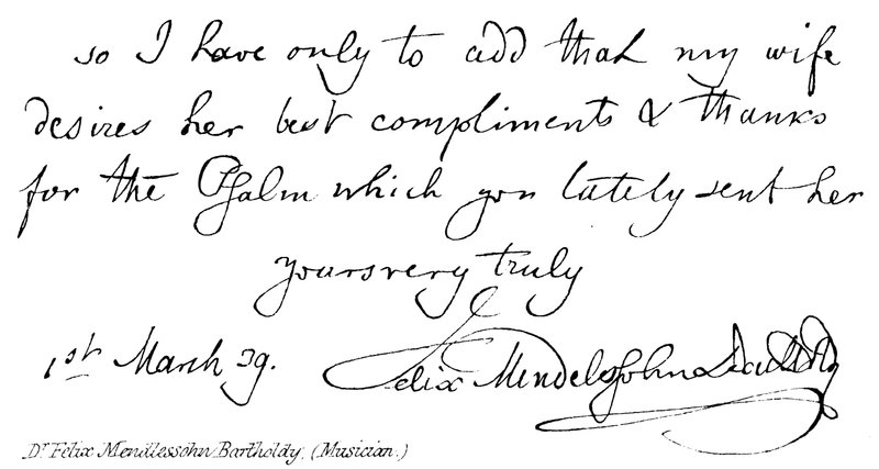 Dr. Felix Mendelssohn Bartholdy (Músico) de English School