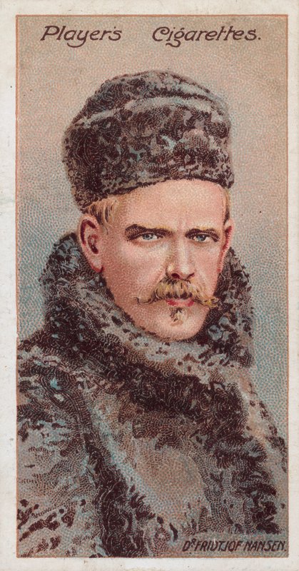 Dr. Fridtjof Nansen (cromolitografía) de English School
