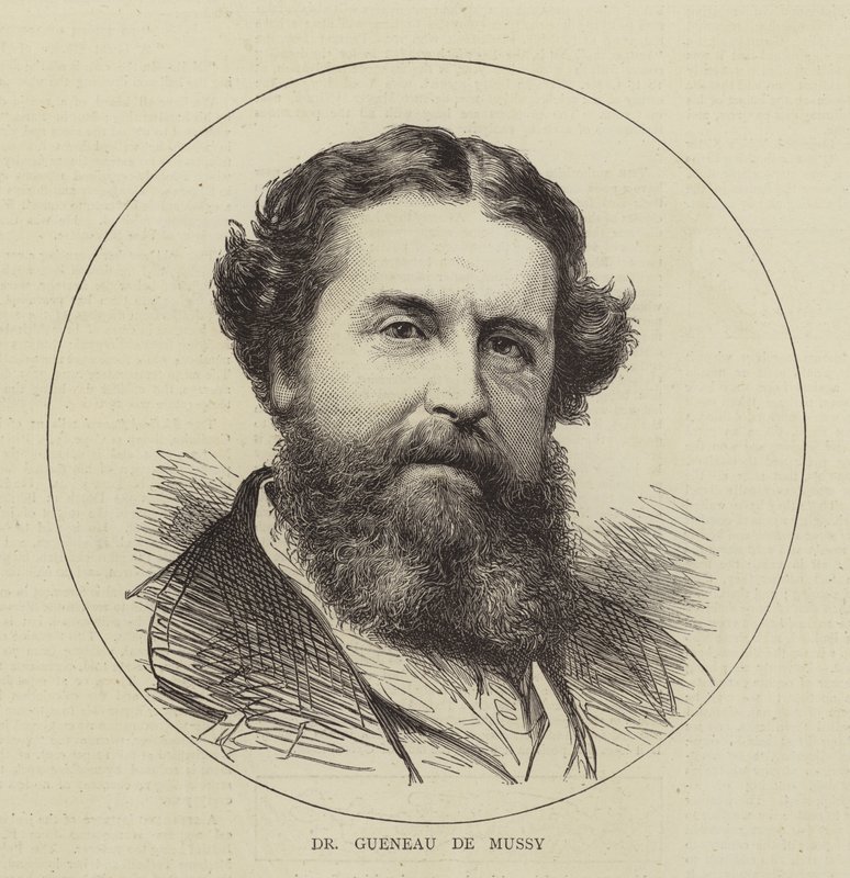 Dr Gueneau de Mussy (grabado) de English School