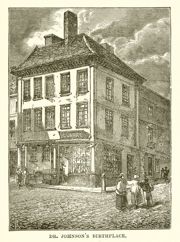 Lugar de nacimiento del Dr. Johnson de English School