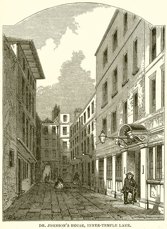 Casa del Dr. Johnson, Inner-Temple Lane de English School