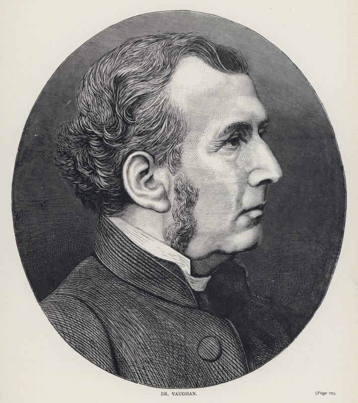 Dr Vaughan (grabado) de English School