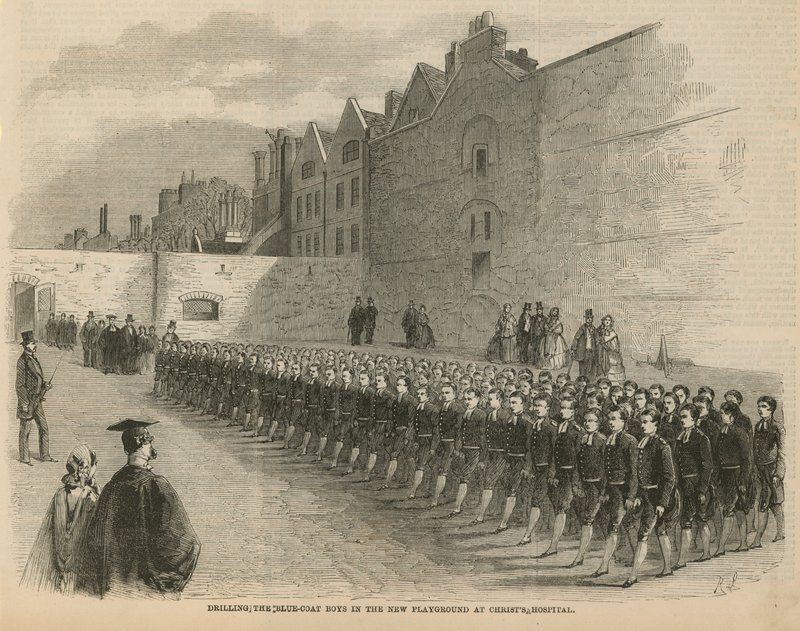 Entrenamiento de los chicos de Bluecoat de English School