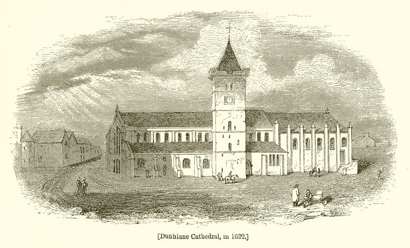 Catedral de Dunblane, en 1620 de English School