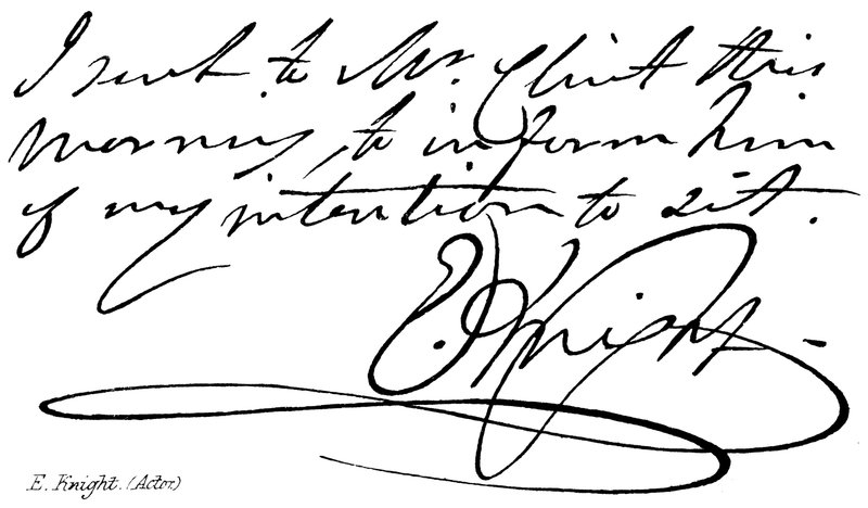 E. Knight (Actor) de English School
