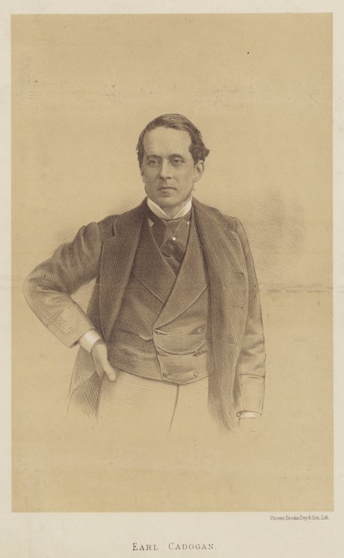 Conde Cadogan, Virrey de Irlanda (litografía) de English School