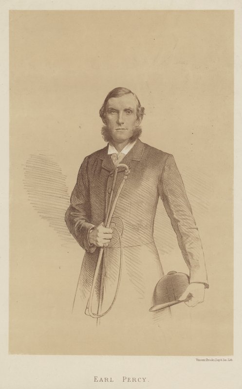 Earl Percy, Duque de Northumberland (litografía) de English School
