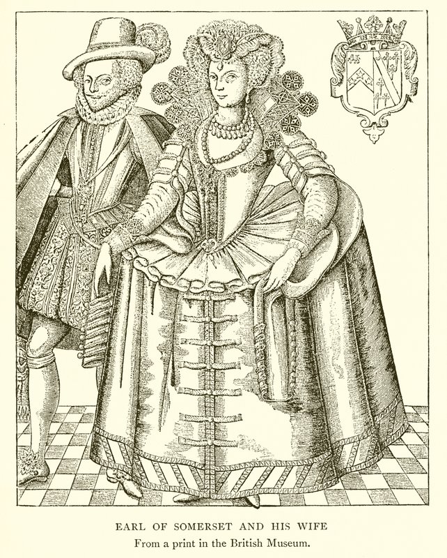 Conde de Somerset y su esposa de English School
