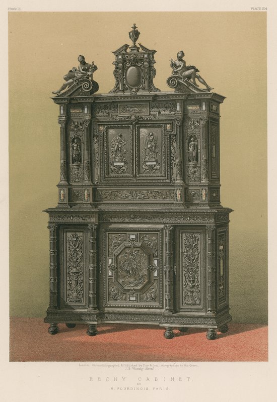 Gabinete de Ébano de English School