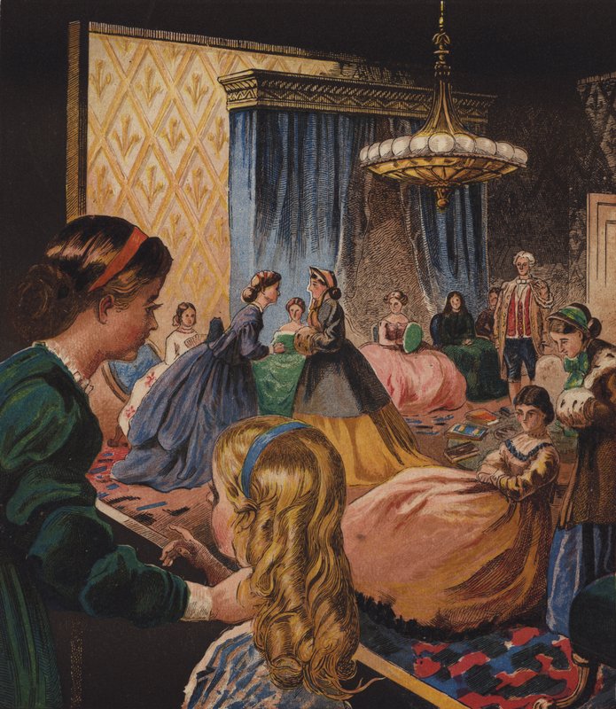 La administración del hogar de Edith y Milly de English School