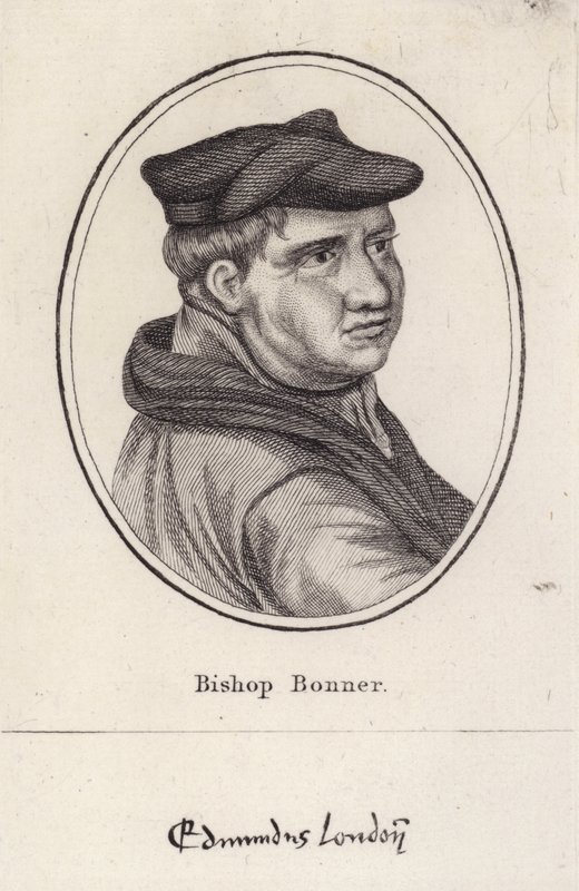Edmund Bonner, clérigo inglés y Obispo de Londres que persiguió a los protestantes durante el reinado de María I de English School