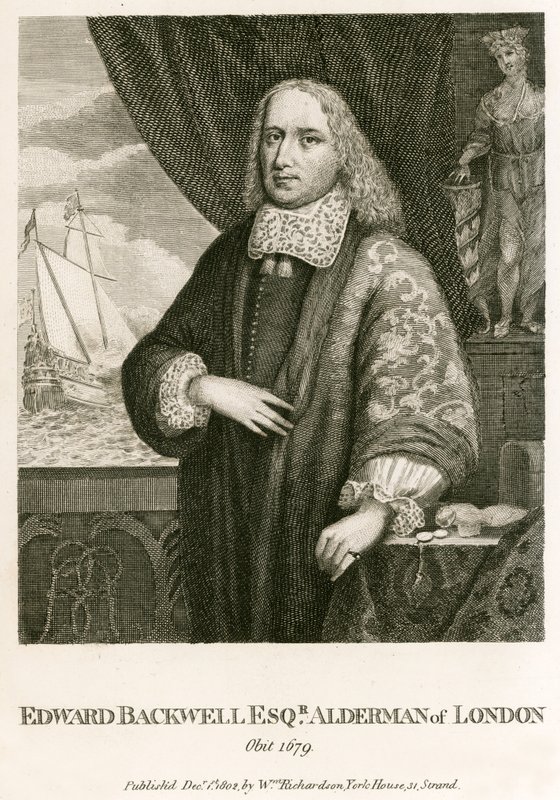 Edward Backwell, Concejal de Londres de English School