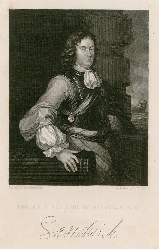 Edward Montagu, Conde de Sandwich de English School