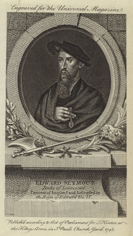Edward Seymour, Duque de Somerset, Protector de Inglaterra y decapitado en el reinado de Eduardo VI de English School