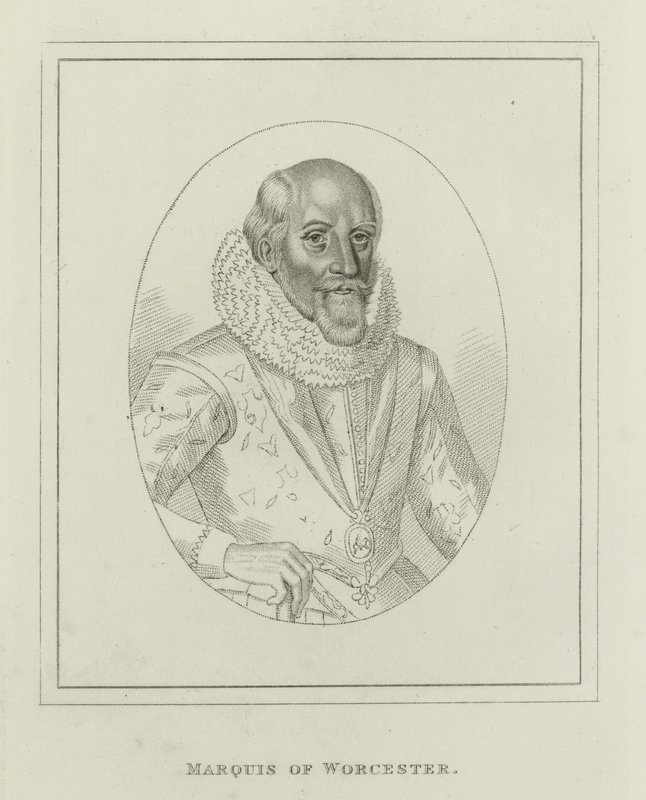 Edward Somerset, Marqués de Worcester de English School