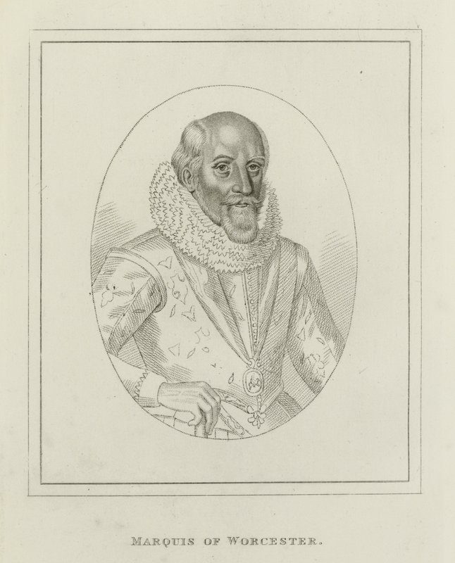 Edward Somerset, Marqués de Worcester de English School