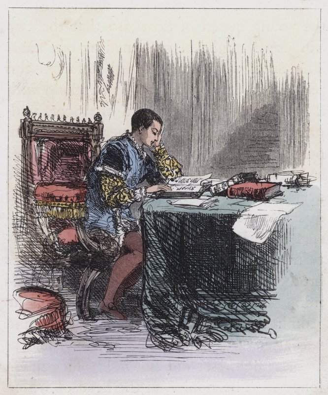 Eduardo VI, en sus estudios de English School