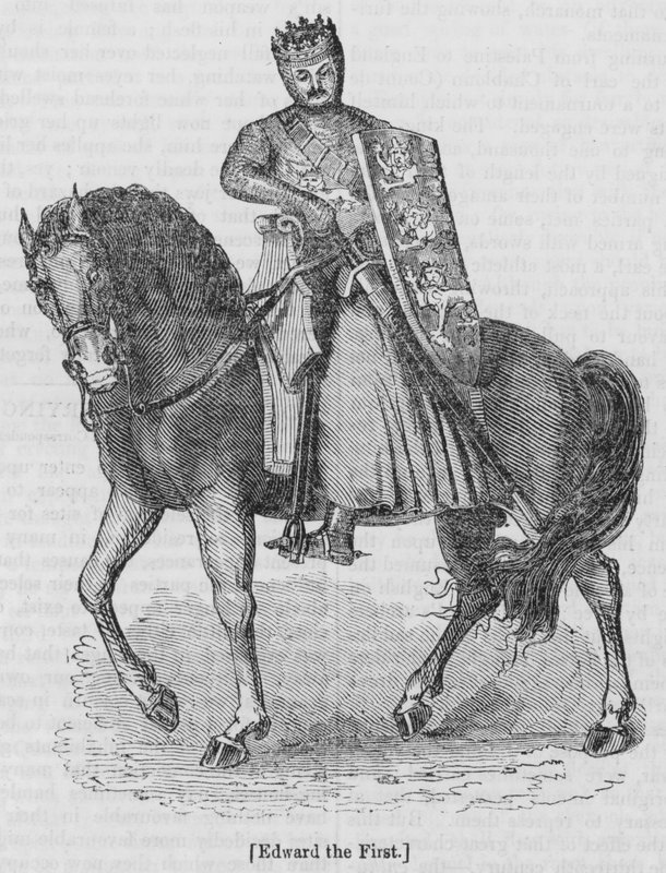 Eduardo I (grabado) de English School