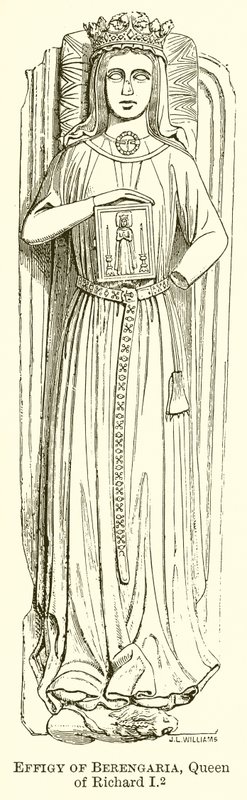 Efigie de Berenguela, Reina de Ricardo I de English School
