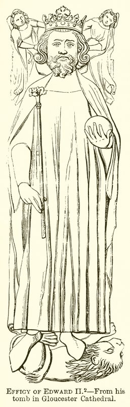 Efigie de Eduardo II de English School