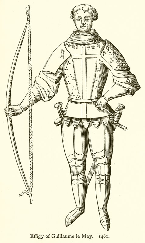 Efigie de Guillaume le May. 1480 de English School