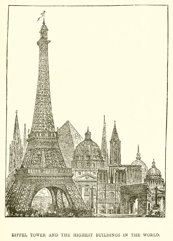Torre Eiffel y los edificios más altos del mundo de English School