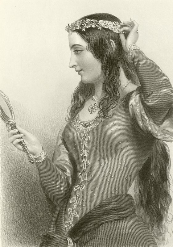 Leonor de Provenza, reina del rey Enrique III de English School