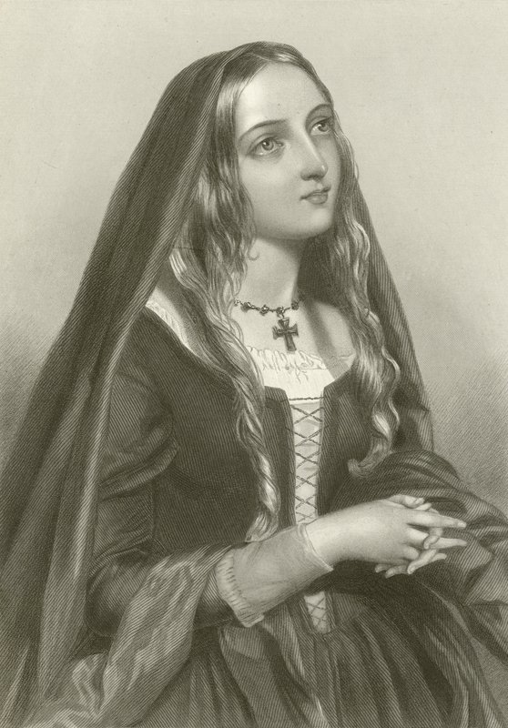 Isabel Woodville, reina del rey Eduardo IV de English School