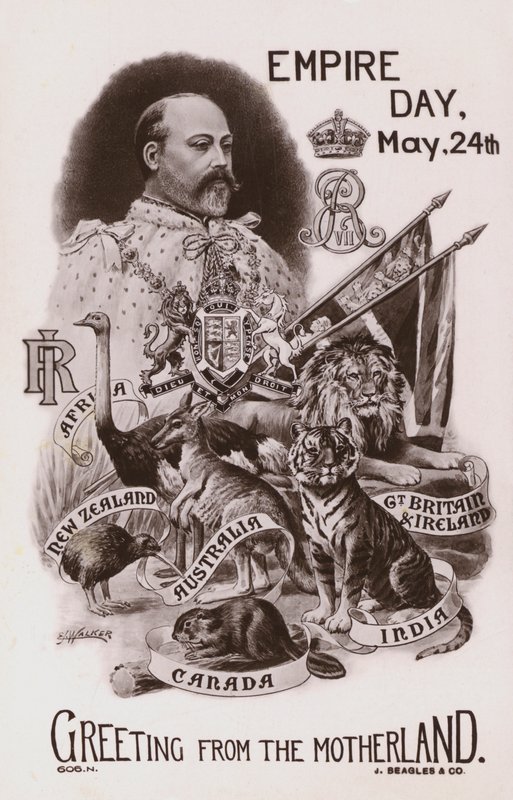 Día del Imperio, 24 de mayo (litografía) de English School