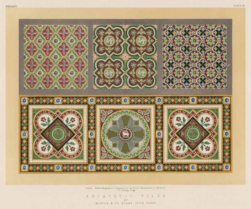 Azulejos de Encausto de English School