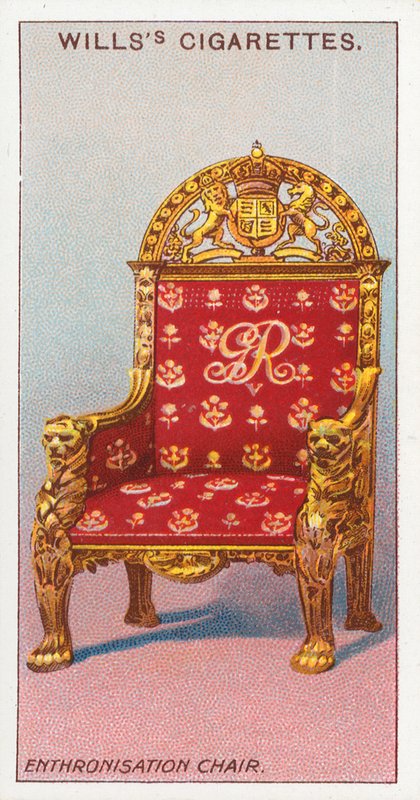 Silla de entronización de English School