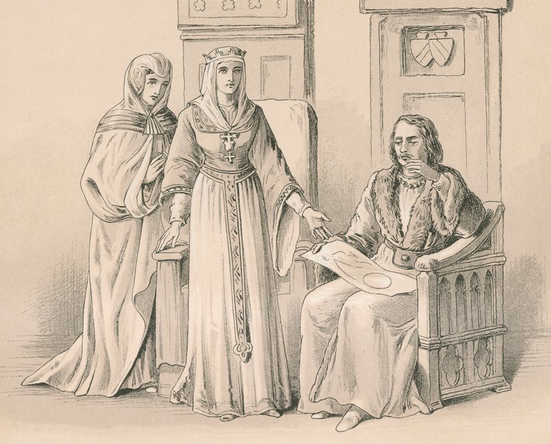 Entusiasmo de la Reina Isabel por los planes de Colón de English School