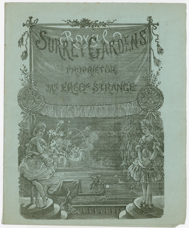 Entrada a los Jardines Reales de Surrey, Walworth, Surrey de English School