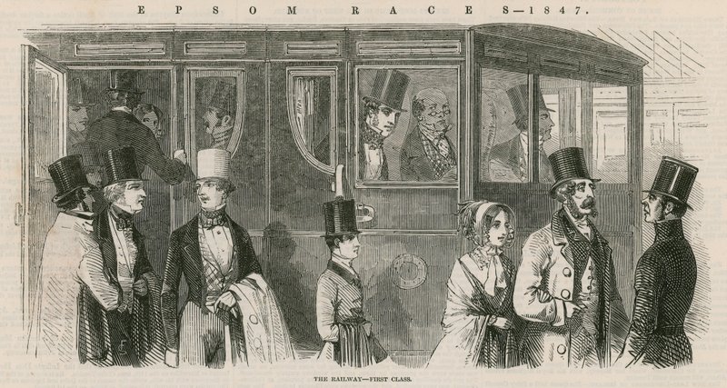 Carreras de Epson 1847: El Ferrocarril - Primera Clase de English School