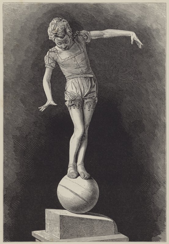 Equilibrio, de la estatua de Signor Ettore Ximenes de English School
