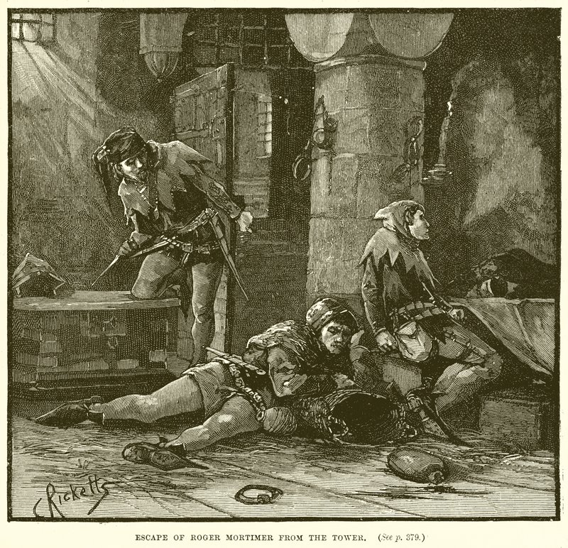 Escape de Roger Mortimer de la Torre de English School