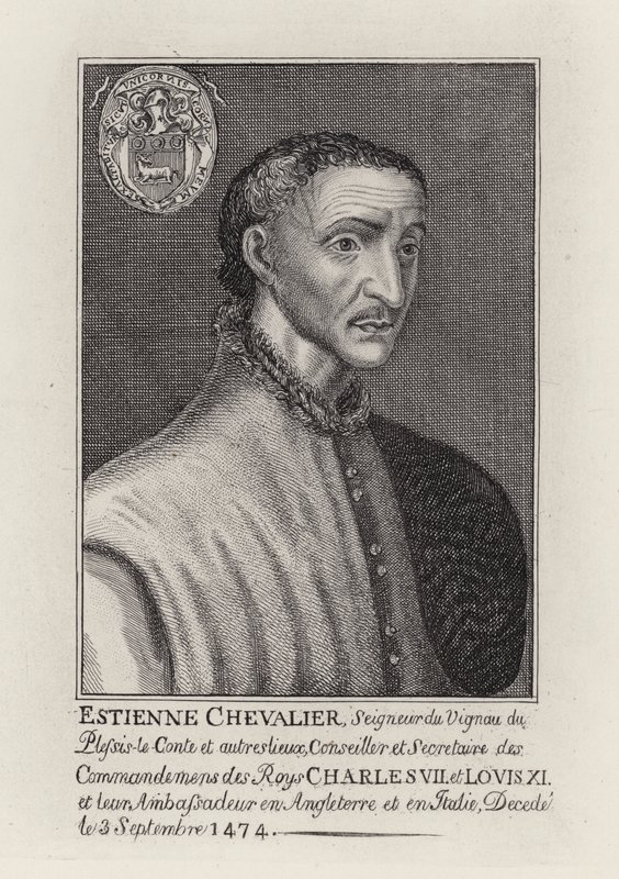 Estienne Chevalier (grabado) de English School