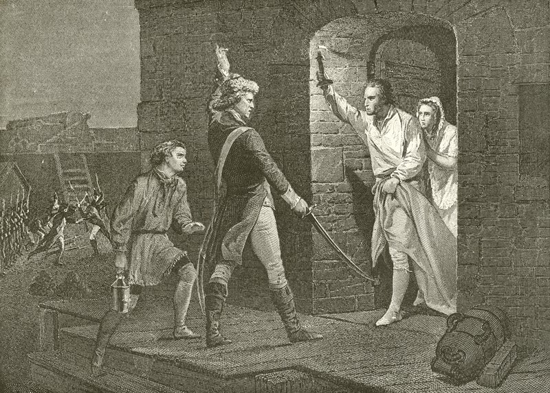 Ethan Allen en Ticonderoga de English School